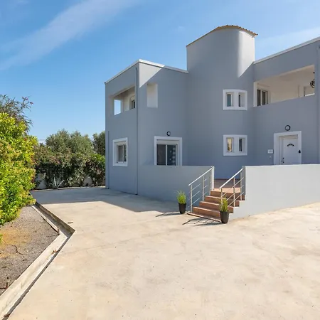 Villa Bella With Private Pool And Hot Tub Lardos